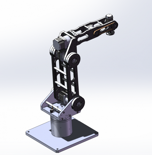 six manipulator Model 3D .c4d .max .obj .3ds .fbx .stl .blend 