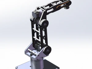 छह जोड़तोड़ करनेवाला 3D मॉडल