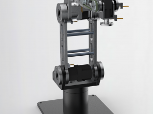 six manipulator Model 3D