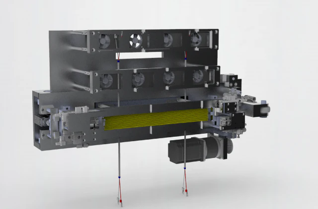 The heating module 3D Model .c4d .max .obj .3ds .fbx .stl .blend 