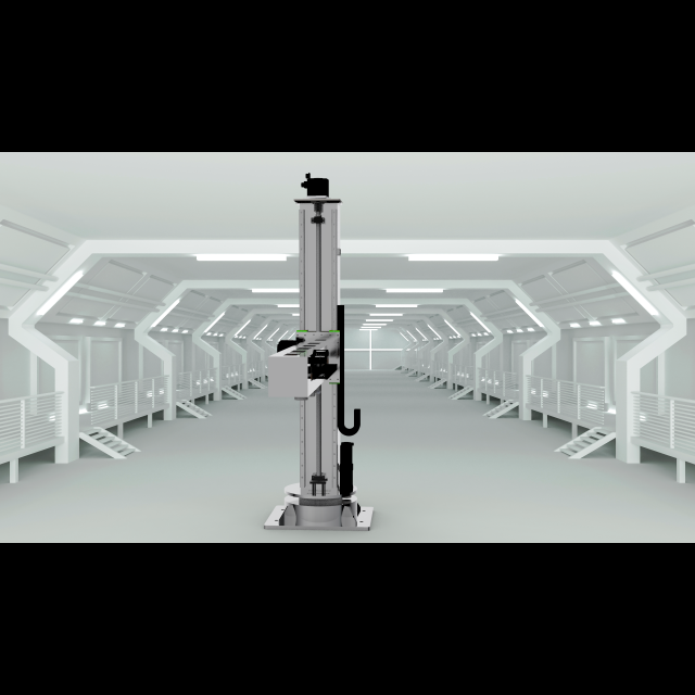 Column manipulator 3D Model .c4d .max .obj .3ds .fbx .stl .blend 