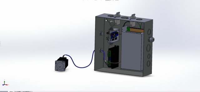 Motor control system Model 3D .c4d .max .obj .3ds .fbx .stl .blend 
