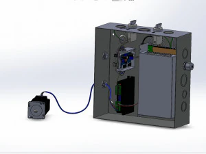 Motor control system 3D Model