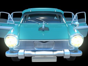 car austin cambridge 3Dモデル