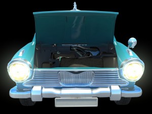 car austin cambridge 3Dモデル