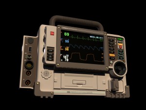 defribrillator monitor 3D Model