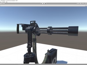 m134 minigun Modelo 3D