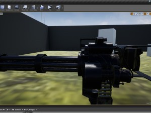 m134 minigun Modelo 3D