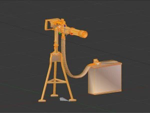 m134 minigun 3D Model