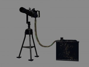 m134 minigun Modelo 3D
