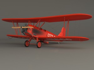 po-2 Model 3D