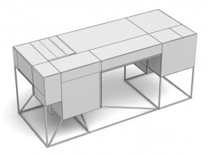 desk y03 3D Model