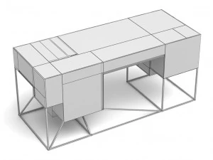 desk y03 3D Model