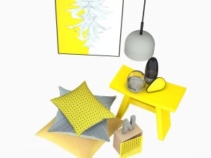 boconceptset Modelo 3D