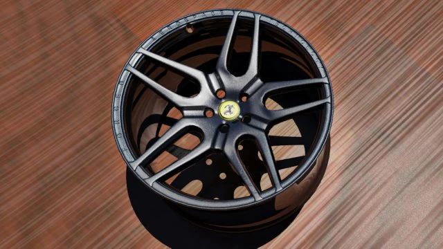kahn design monza rim 3D Model .c4d .max .obj .3ds .fbx .stl .blend 