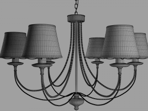 vesto chandelier and sconce 3Dモデル