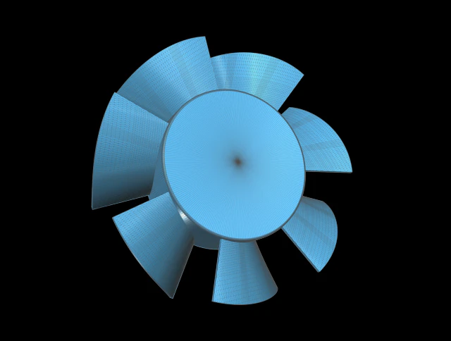 turbine 3D Print Model .c4d .max .obj .3ds .fbx .stl .blend
