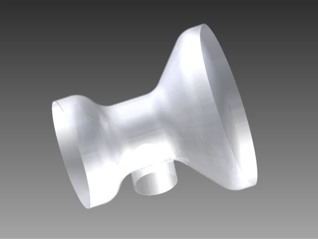 tubo Venturi Modello di stampa 3D .c4d .max .obj .3ds .fbx .stl .blend 