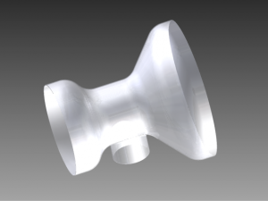 venturi tube 3D Print Model