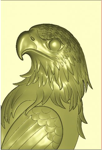 eagle relief model Modelo 3D .c4d .max .obj .3ds .fbx .stl .blend 