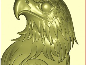 eagle relief model Modèle 3D