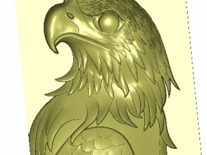 eagle relief model 3D Model