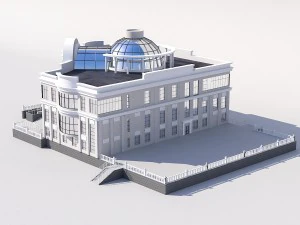 budowanie małżeństwa w mieście Model 3D