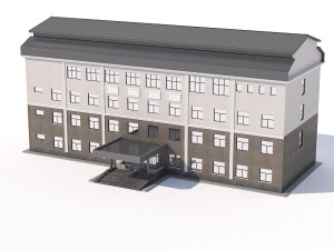 administrative building Modelo 3D