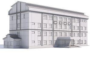administrative building Modelo 3D