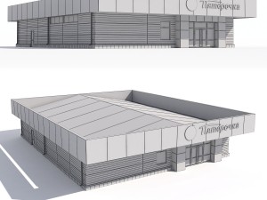 shop 3D Model