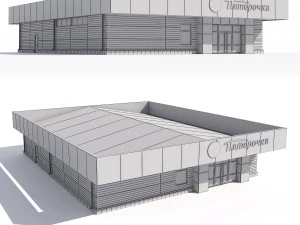 shop 3D Model