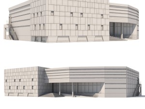 shopping center 3D Model