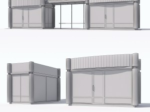 typical stop and stall 3D Model