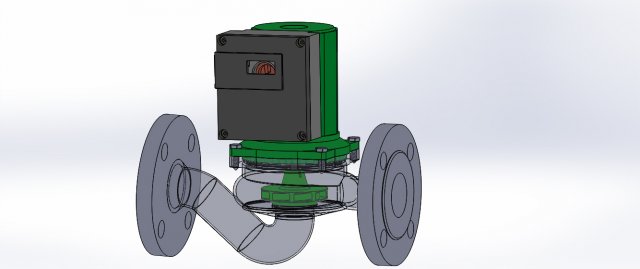 centrifugal circulating pump Model 3D .c4d .max .obj .3ds .fbx .stl .blend 