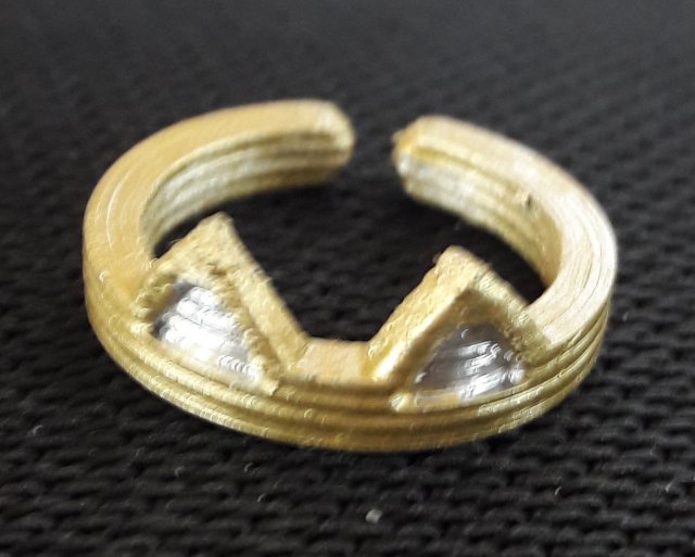 bague oreille de chat Modelo de Impressão 3D .c4d .max .obj .3ds .fbx .stl .blend 