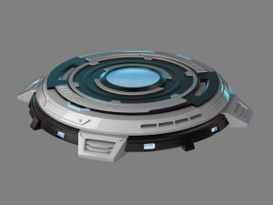 mechanical turntable Model 3D