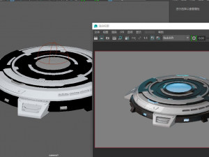 mechanical turntable Model 3D