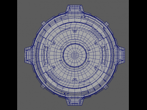mechanical turntable Model 3D