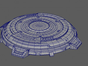 mechanical turntable Model 3D