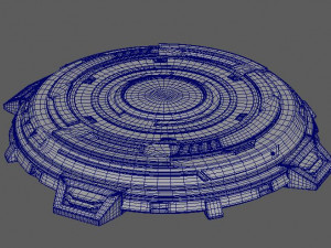 mechanical turntable Model 3D