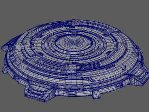 mechanical turntable 3D Model