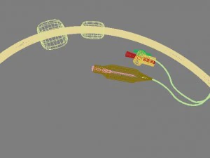 nasogastric feeding tube 3D Model