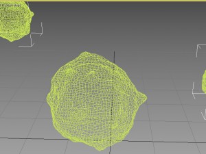 animated white blood cells 3D Model