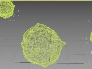 animated white blood cells 3D Model