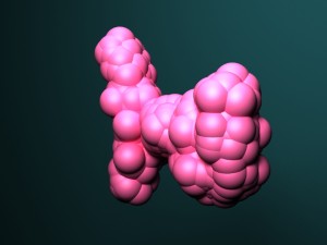 protein molecules 3D Model