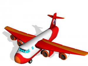 aereo cargo Modello 3D