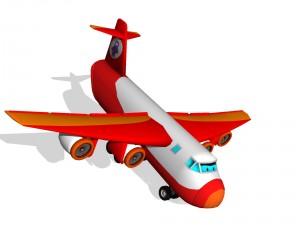cargo plane Model 3D