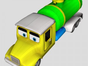 water tanker 3D Model