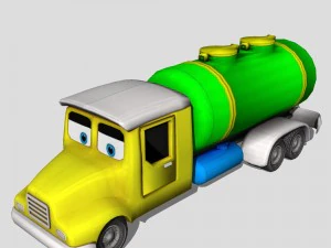 water tanker 3D Model