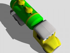 water tanker 3D Модель